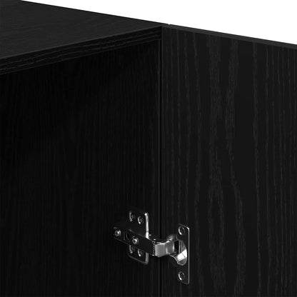 Armadio per Lavatrice Rovere Nero 70,5 x 71,5 x 91,5 cm