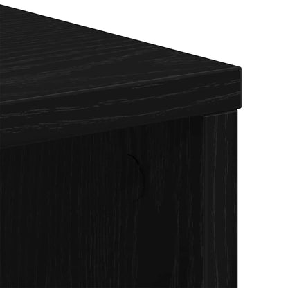 Armadio Rovere Nero 60 x 53 x 72,5 cm Legno multistrato | homemem39