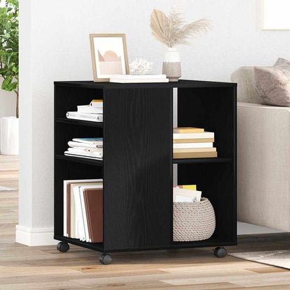 Armadio Rovere Nero 60 x 53 x 72,5 cm Legno multistrato