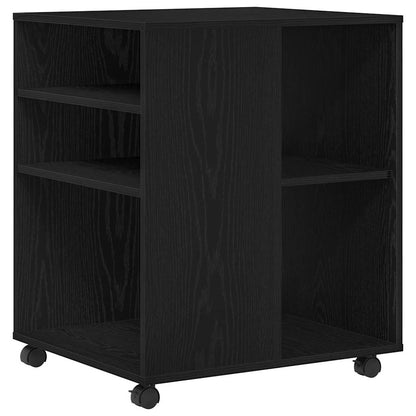 Armadio Rovere Nero 60 x 53 x 72,5 cm Legno multistrato | homemem39