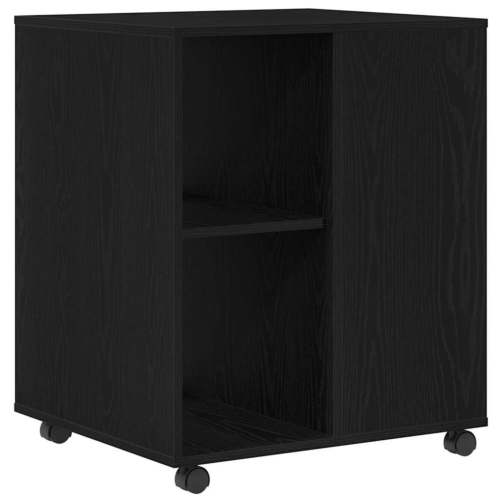 Armadio Rovere Nero 60 x 53 x 72,5 cm Legno multistrato | homemem39