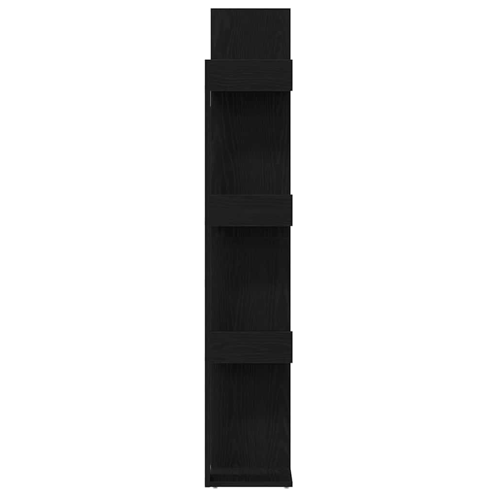 Libreria Rovere Nero 48 x 25,5 x 140 cm Legno multistrato