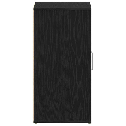 Mobile per scarpe Rovere Nero 60 x 35 x 70 cm Legno multistrato