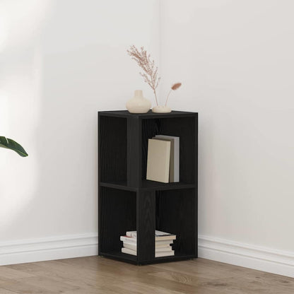 Mensole angolari Rovere Nero 33 x 33 x 67 cm Legno multistrato | homemem39
