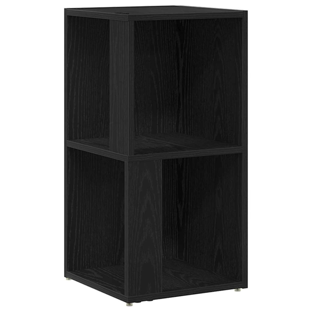 Mensole angolari Rovere Nero 33 x 33 x 67 cm Legno multistrato | homemem39