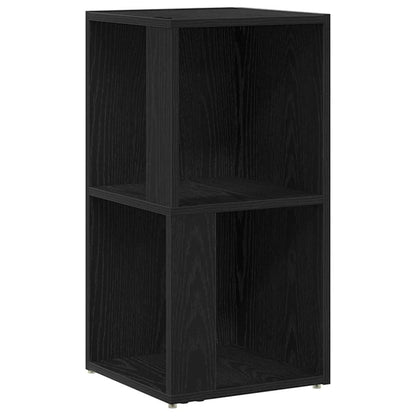 Mensole angolari Rovere Nero 33 x 33 x 67 cm Legno multistrato | homemem39