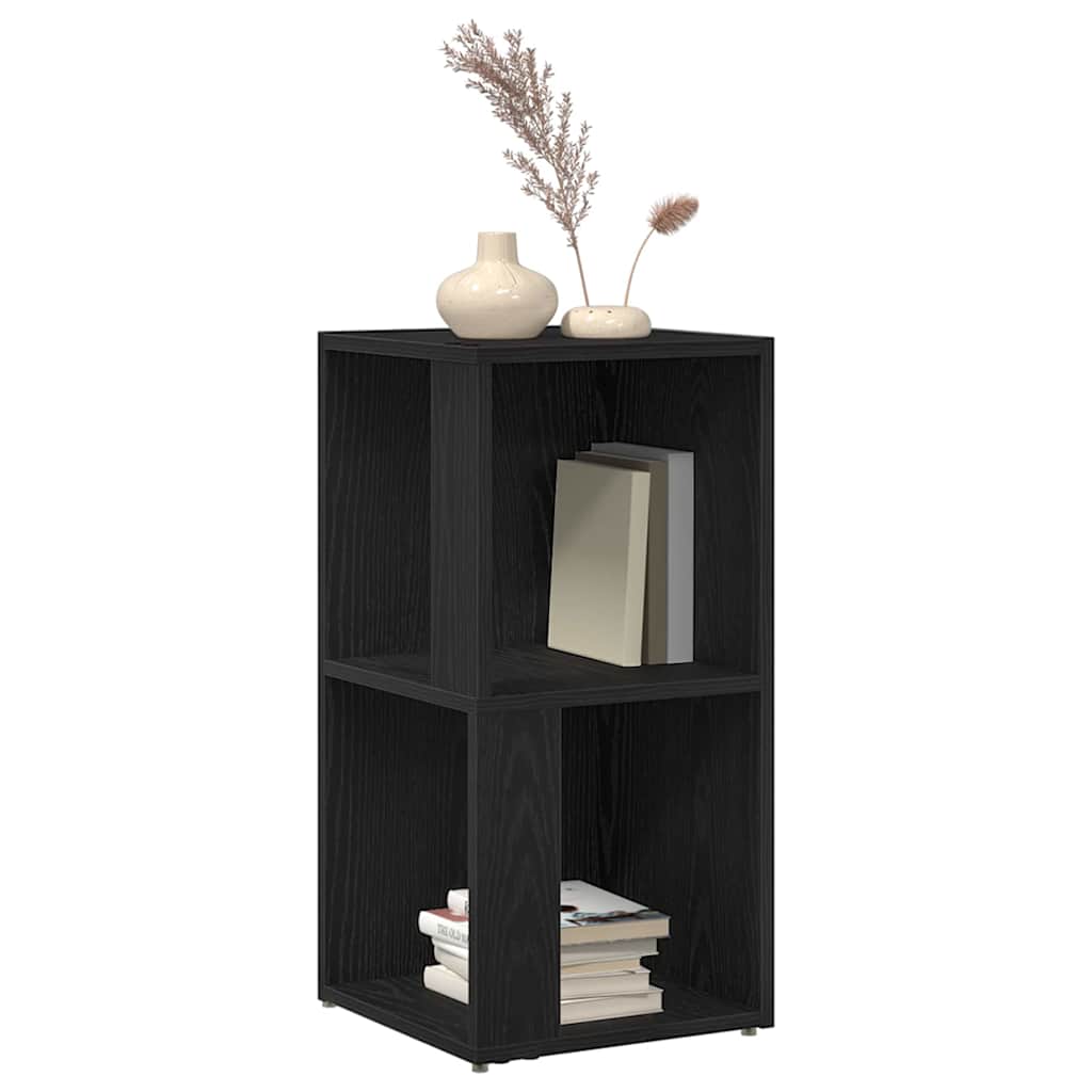 Mensole angolari Rovere Nero 33 x 33 x 67 cm Legno multistrato | homemem39