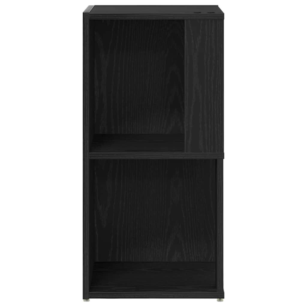 Mensole angolari Rovere Nero 33 x 33 x 67 cm Legno multistrato | homemem39