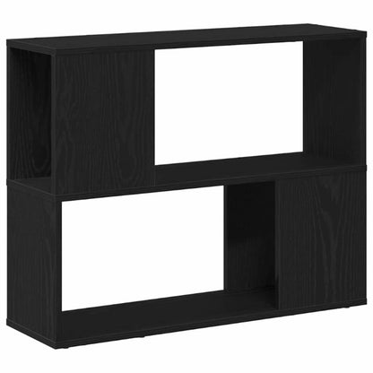 Set mobile TV Rovere Nero 80 x 24 x 63 cm Legno multistrato