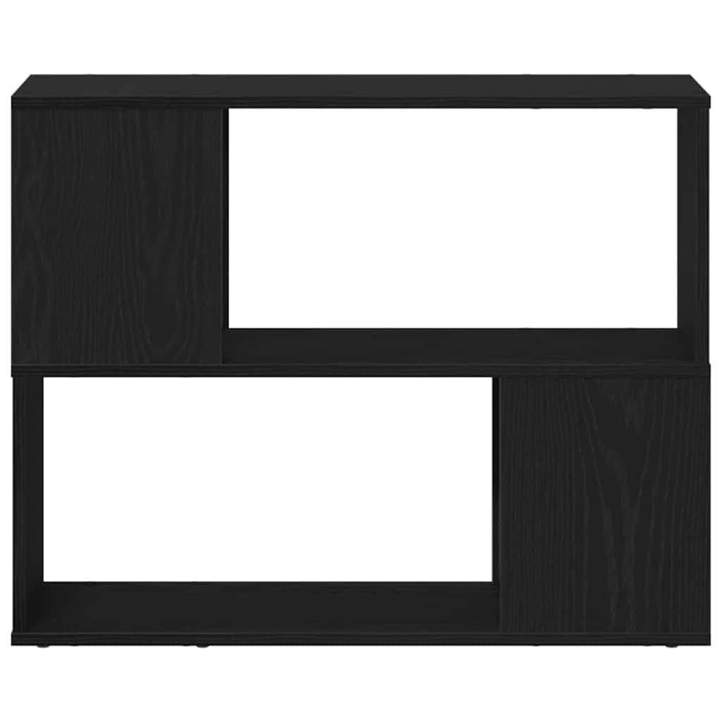 Set mobile TV Rovere Nero 80 x 24 x 63 cm Legno multistrato