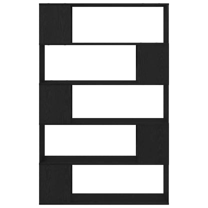 Set mobile TV Rovere Nero 100 x 24 x 155 cm Legno multistrato