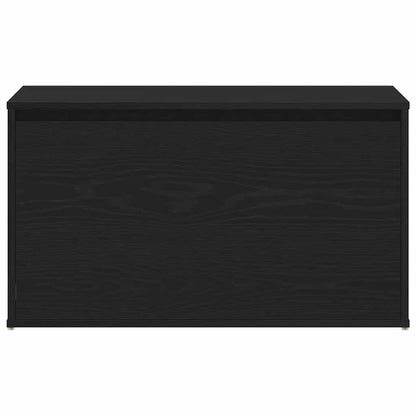Panca per ingresso con cassetto Rovere Nero 80 x 40 x 45 cm