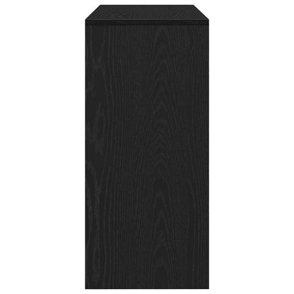 Tavolo consolle con cassetto Rovere Nero 100 x 35 x 76,5 cm