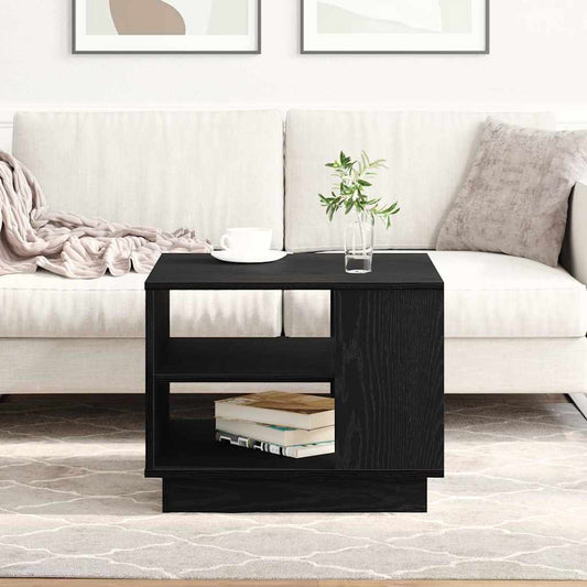 Tavolino da salotto Rovere Nero 55 x 55 x 42 cm