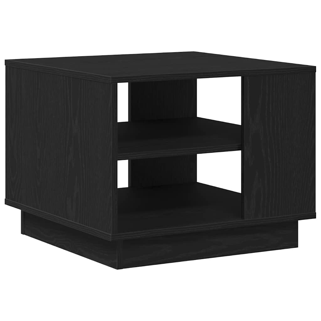 Tavolino da salotto Rovere Nero 55 x 55 x 42 cm