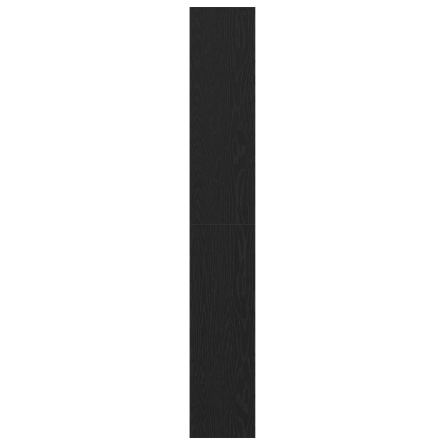 Armadio per Libri Rovere Nero 40 x 30 x 198 cm
