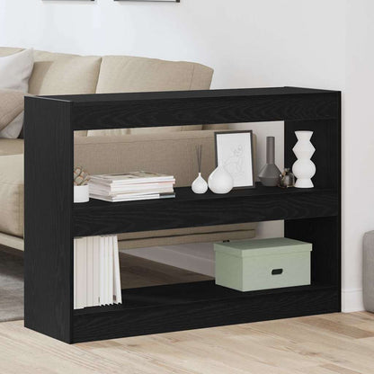 Libreria Rovere Nero 100 x 30 x 72 cm Legno multistrato