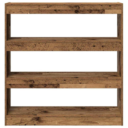 Armadio per Libri Legno vecchio 100 x 30 x 103 cm
