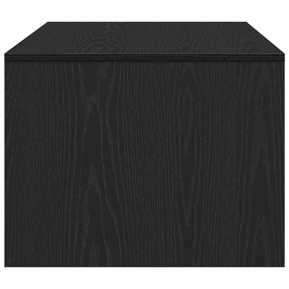 Tavolino da salotto con cassetto Rovere Nero 102 x 55 x 43,5 cm