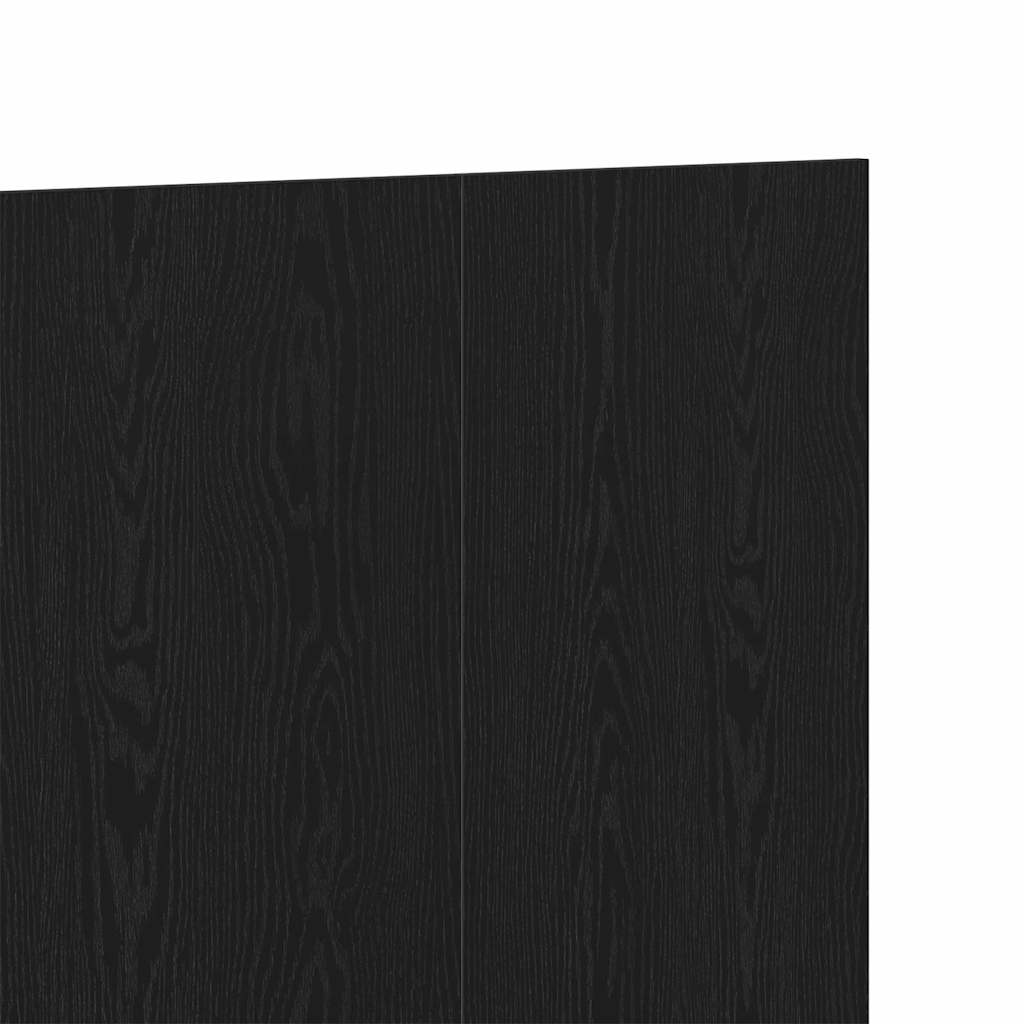 Testiera del letto con testiera Rovere Nero 160 x 1.5 x 80.5 cm | homemem39