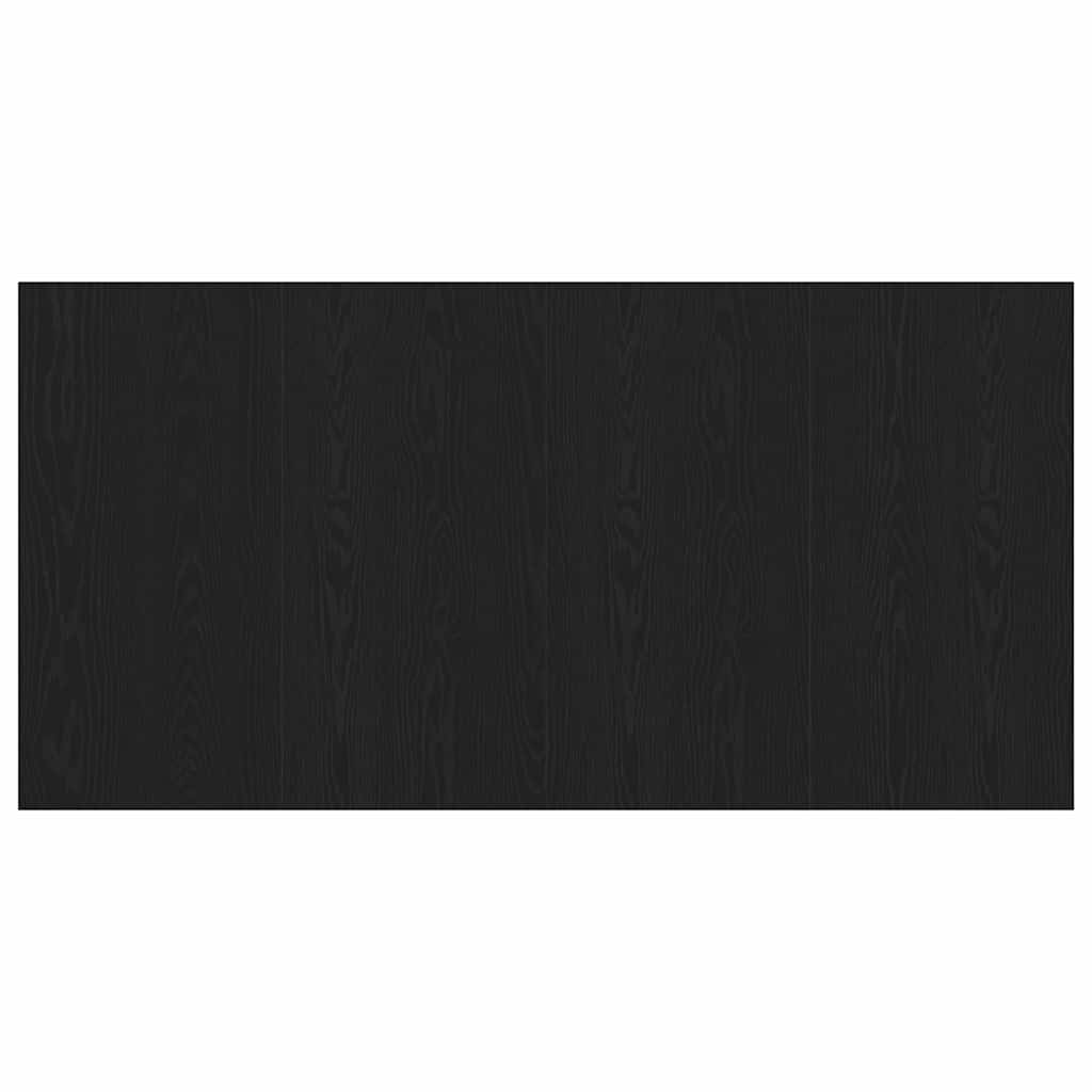 Testiera del letto con testiera Rovere Nero 160 x 1.5 x 80.5 cm | homemem39