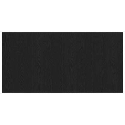Testiera del letto con testiera Rovere Nero 160 x 1.5 x 80.5 cm | homemem39