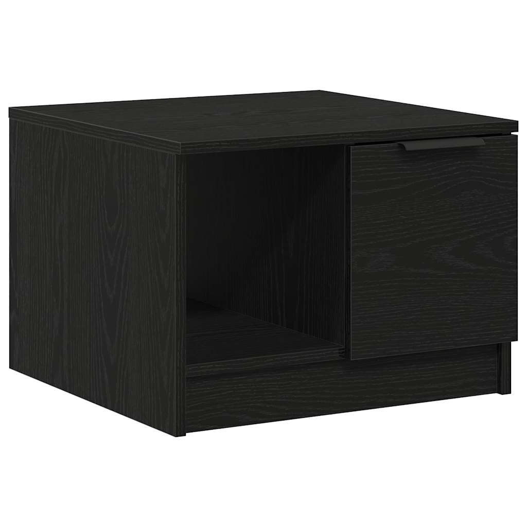 Tavolino da salotto with Drawer Rovere nero 50 x 50 x 36 cm