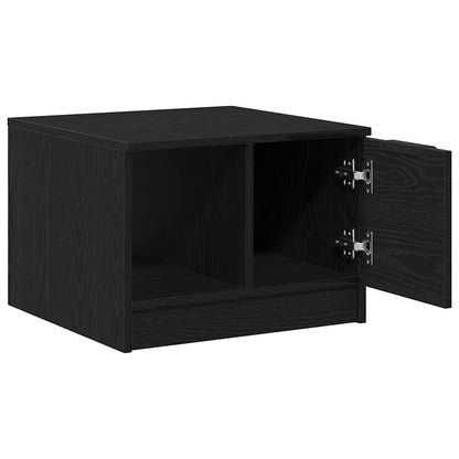 Tavolino da salotto with Drawer Rovere nero 50 x 50 x 36 cm