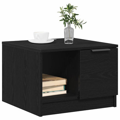 Tavolino da salotto with Drawer Rovere nero 50 x 50 x 36 cm