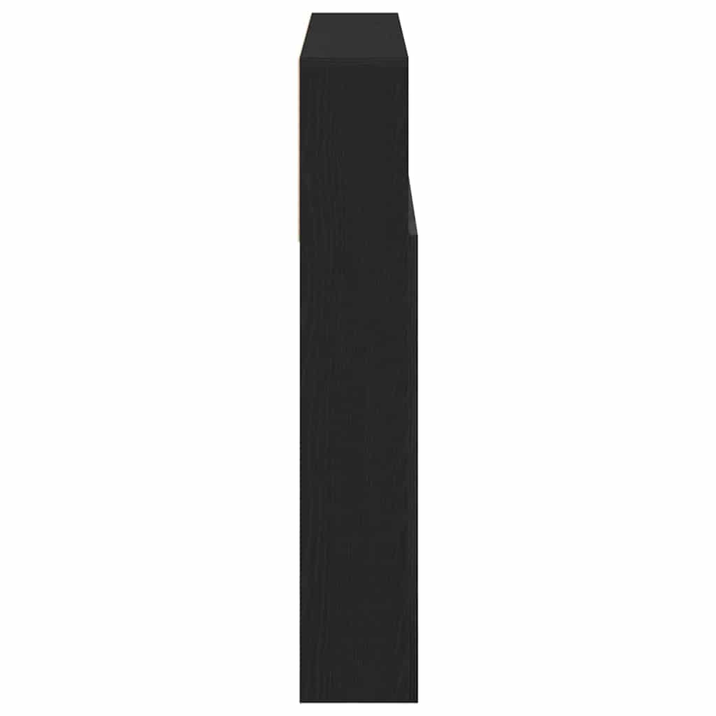 Testata del letto con testiera Rovere Nero 120 x 19 x 103,5 cm | homemem39