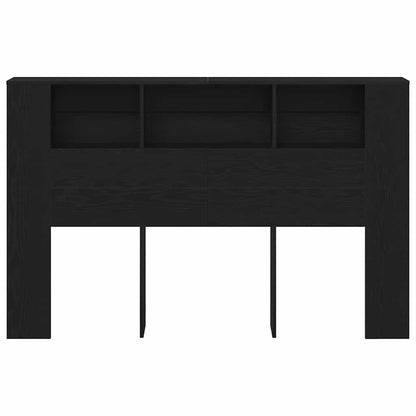 Testata del letto Rovere Nero 120 x 18.5 x 102.5 cm