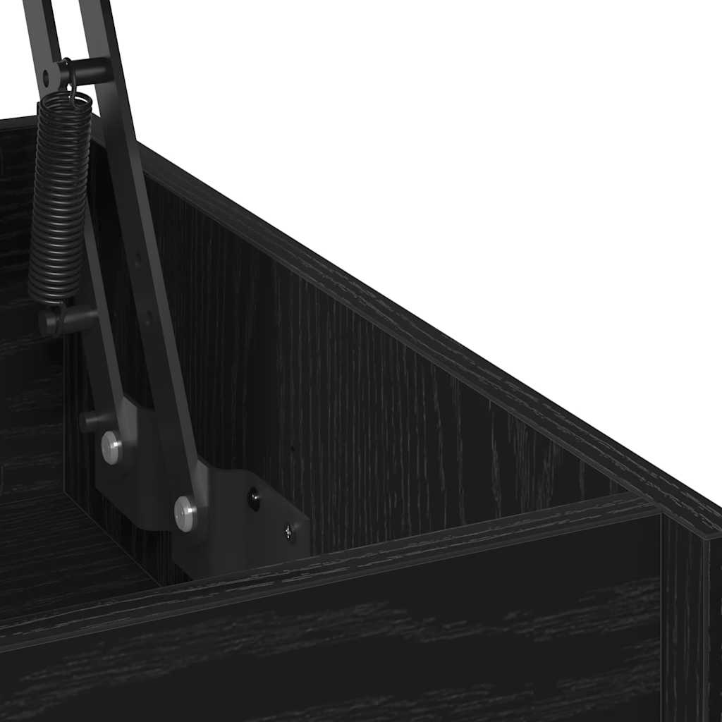 Tavolino da salotto Rovere Nero 80 x 50,5 x 41,5 cm