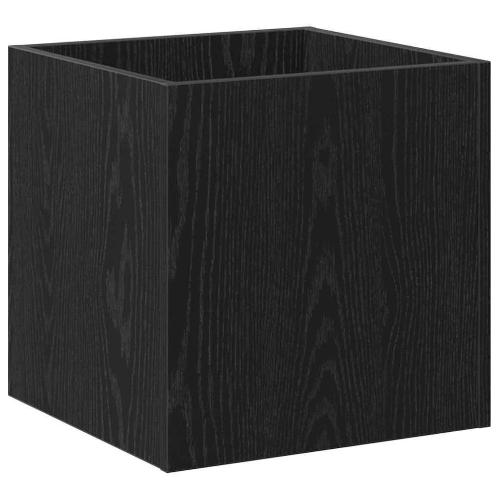 Scatola per vasi Rovere Nero 40 x 38.5 x 40 cm