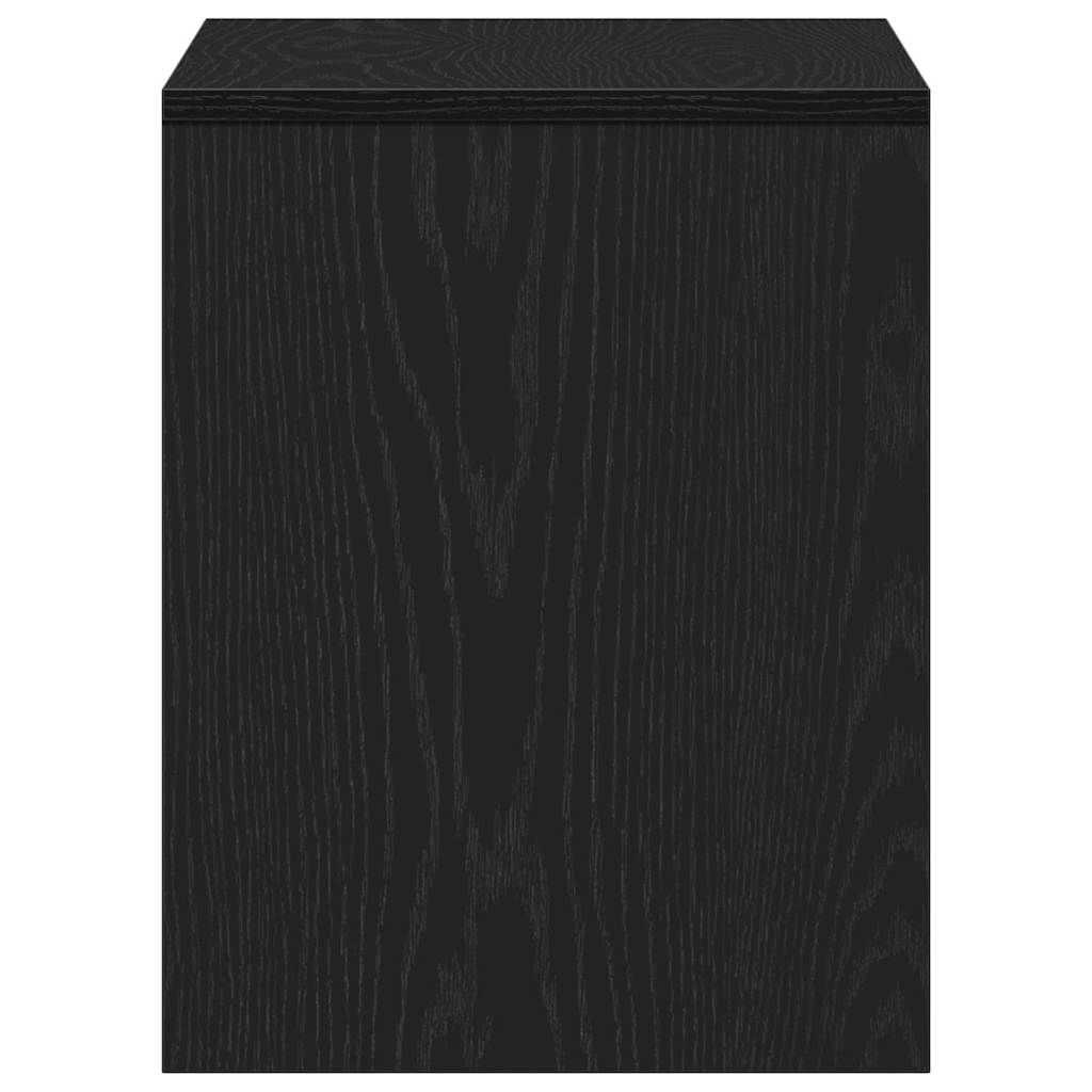 Sgabello da dressare Rovere nero 70 x 35 x 45 cm | homemem39