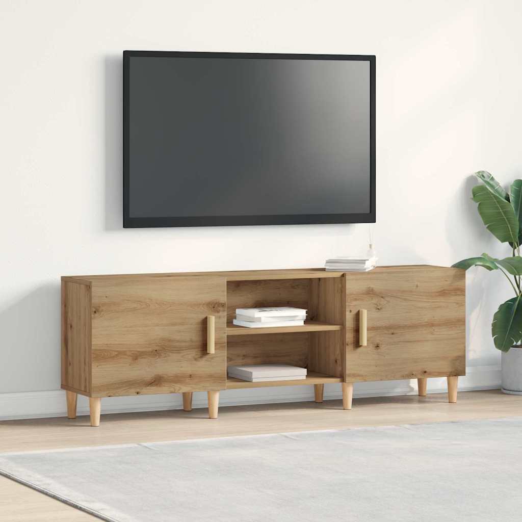 Mobile TV rovere artigianale 150 x 30 x 50 cm Legno multistrato