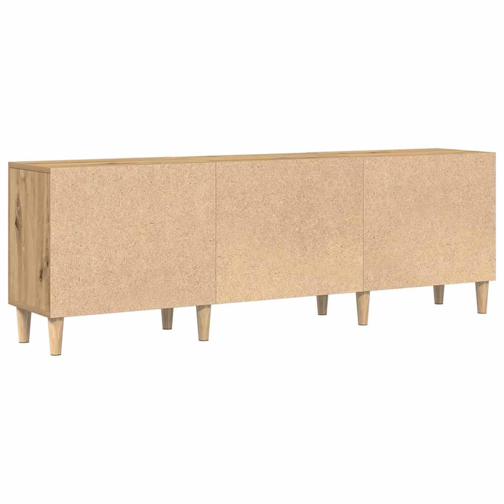 Mobile TV rovere artigianale 150 x 30 x 50 cm Legno multistrato