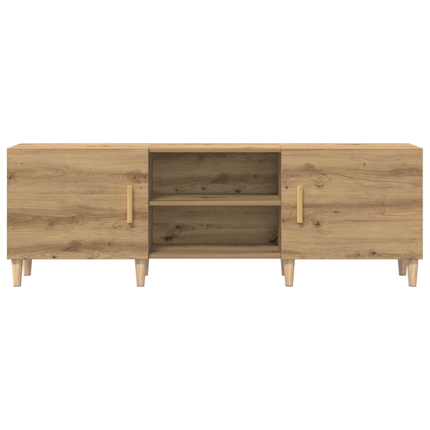 Mobile TV rovere artigianale 150 x 30 x 50 cm Legno multistrato