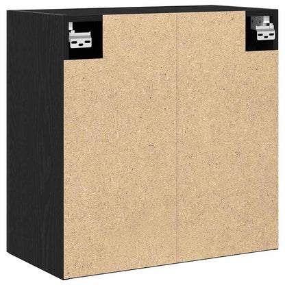 Armadietto a muro Rovere Nero 60 x 30 x 60 cm Legno multistrato | homemem39