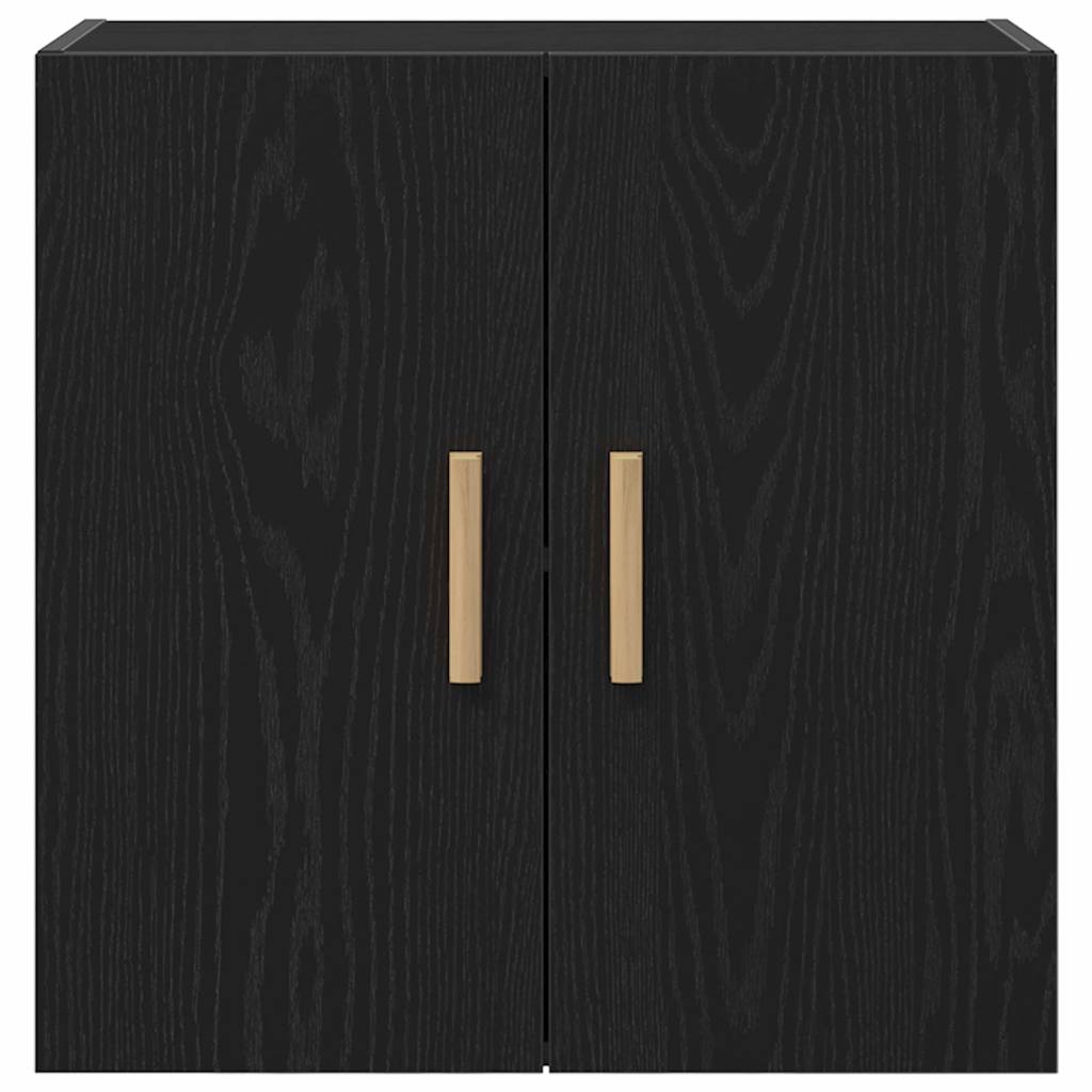 Armadietto a muro Rovere Nero 60 x 30 x 60 cm Legno multistrato | homemem39