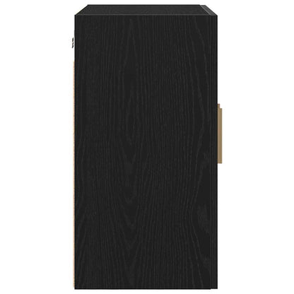 Armadietto a muro Rovere Nero 60 x 30 x 60 cm Legno multistrato | homemem39