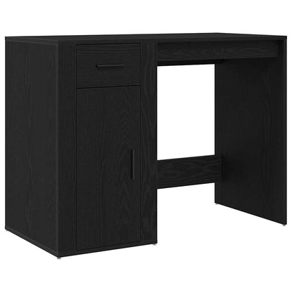 Scrivania Rovere Nero 100 x 49 x 74 cm Legno multistrato