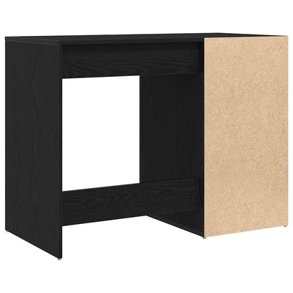 Scrivania Rovere Nero 100 x 49 x 74 cm Legno multistrato | homemem39