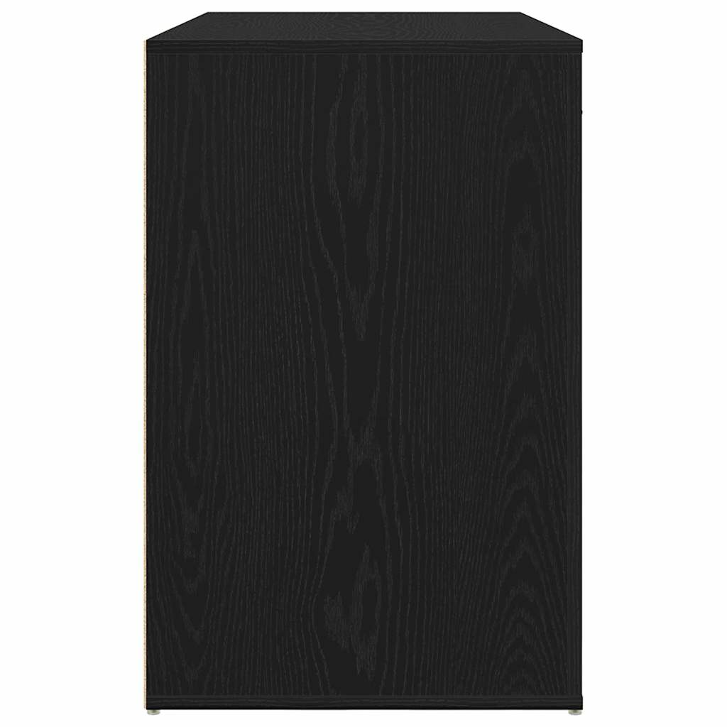 Scrivania Rovere Nero 100 x 49 x 74 cm Legno multistrato