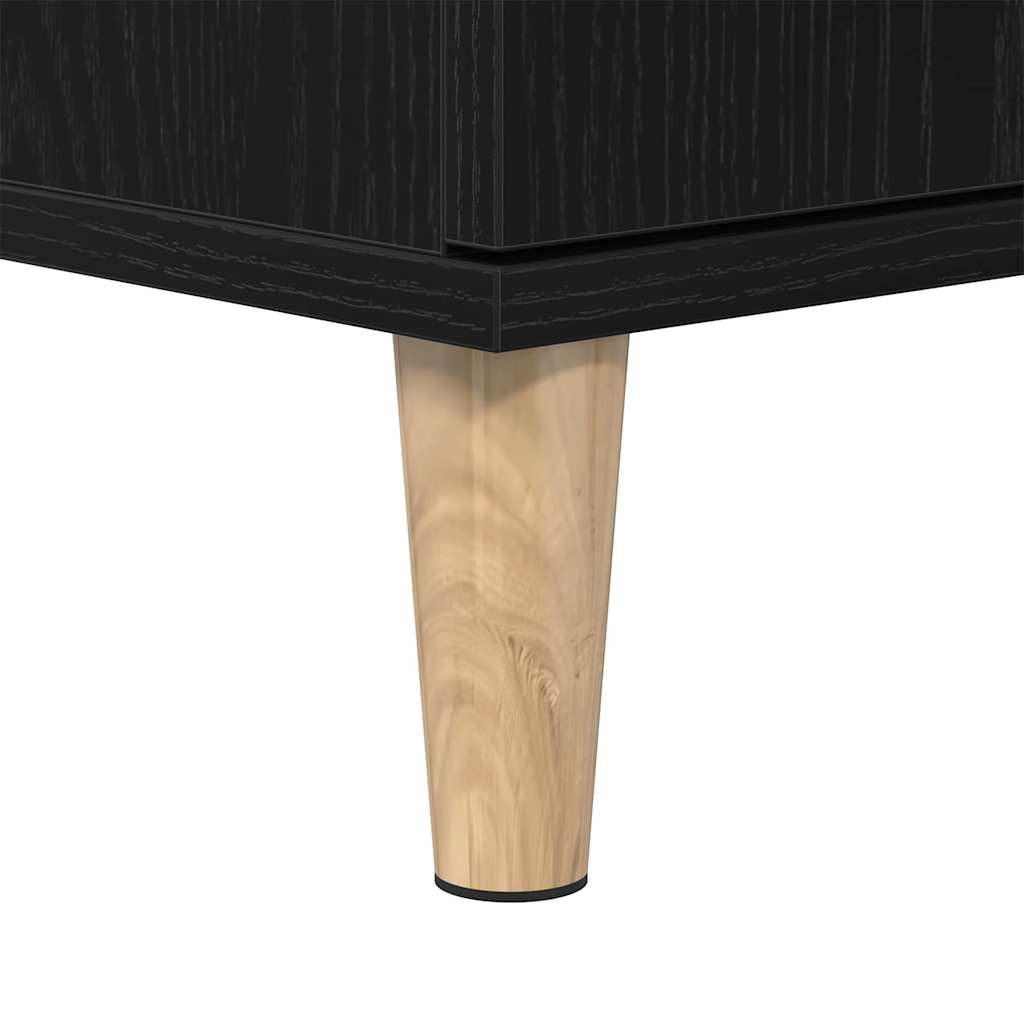 Mobile da Bagno Rovere Nero 30 x 30 x 190 cm | homemem39