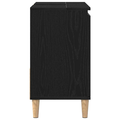 Mobile da Bagno Rovere Nero 65 x 33 x 60 cm | homemem39