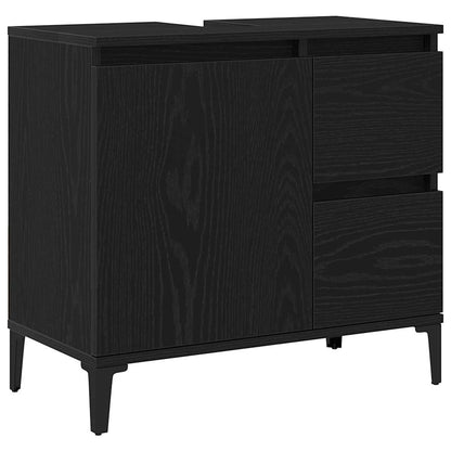Mobile da Bagno Rovere Nero 65 x 33 x 60 cm | homemem39