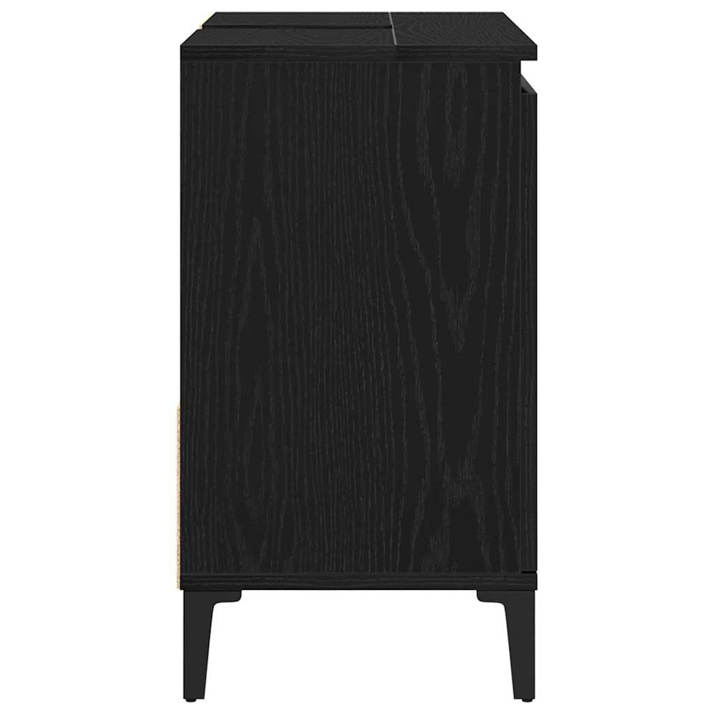 Mobile da Bagno Rovere Nero 65 x 33 x 60 cm | homemem39