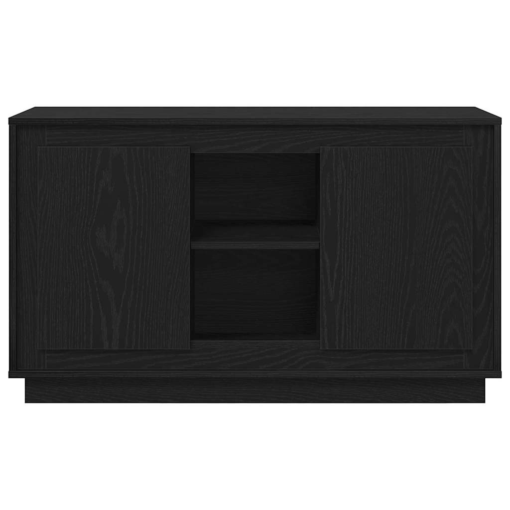 Credenza Rovere Nero 102 x 35 x 60 cm Legno multistrato