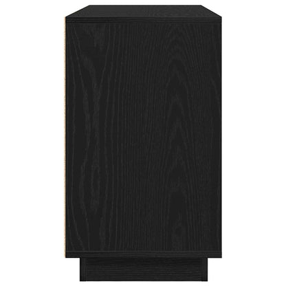 Credenza Rovere Nero 102 x 35 x 60 cm Legno multistrato