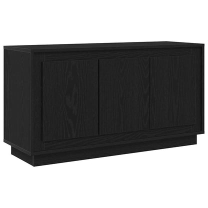Credenza Rovere Nero 102 x 35 x 55 cm Legno multistrato